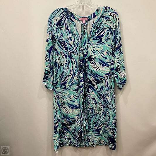 Dress Casual Short By Lilly Pulitzer In Blue, Size: M