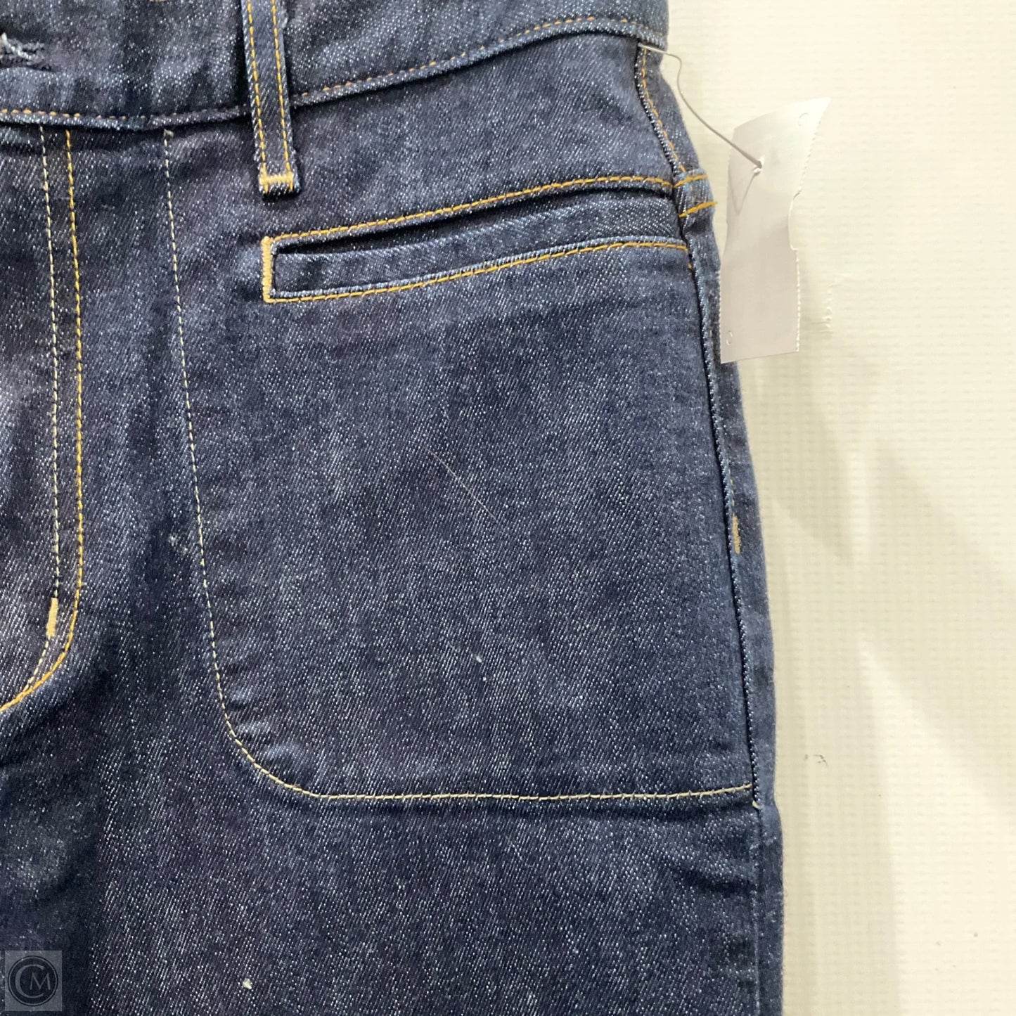 Jeans Cropped By Theory In Blue Denim, Size: 6