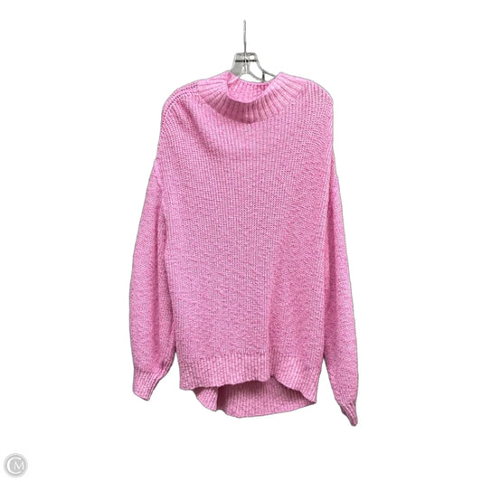 Sweater By Aerie In Pink, Size: L