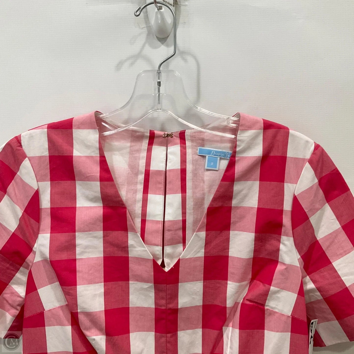 Romper By Draper James In Plaid Pattern, Size: Xs