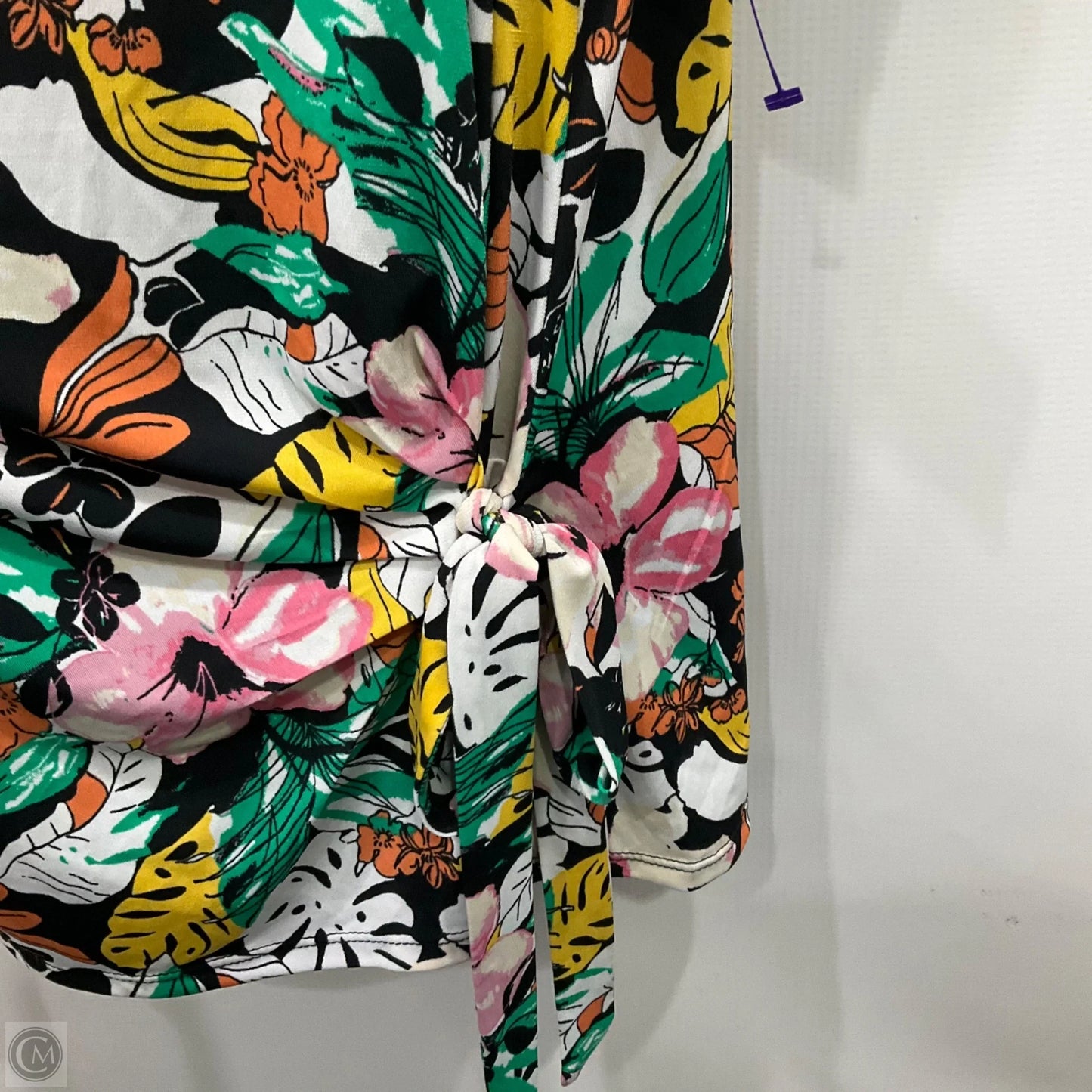 Top Short Sleeve By Lane Bryant In Floral, Size: 4x