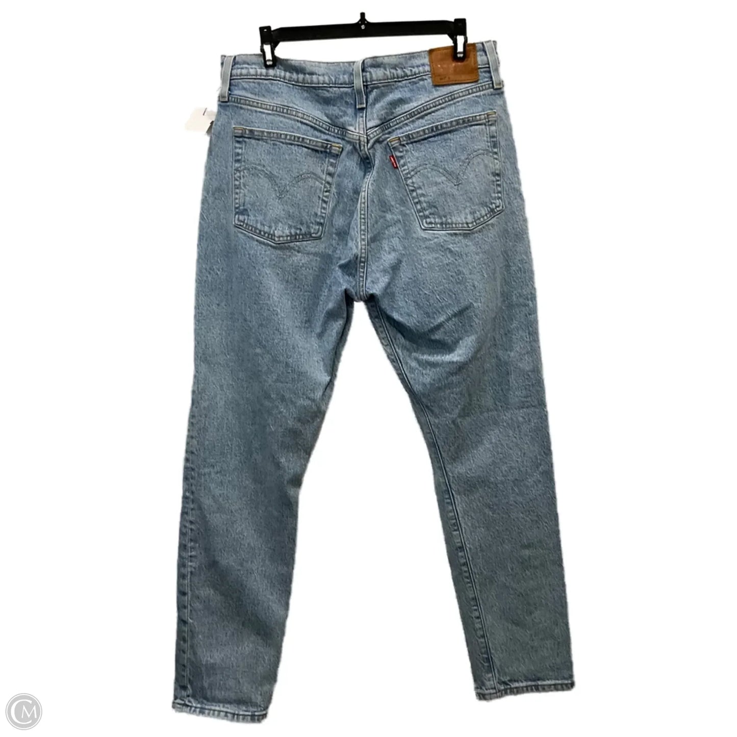 Jeans Skinny By Levis In Blue Denim, Size: 12
