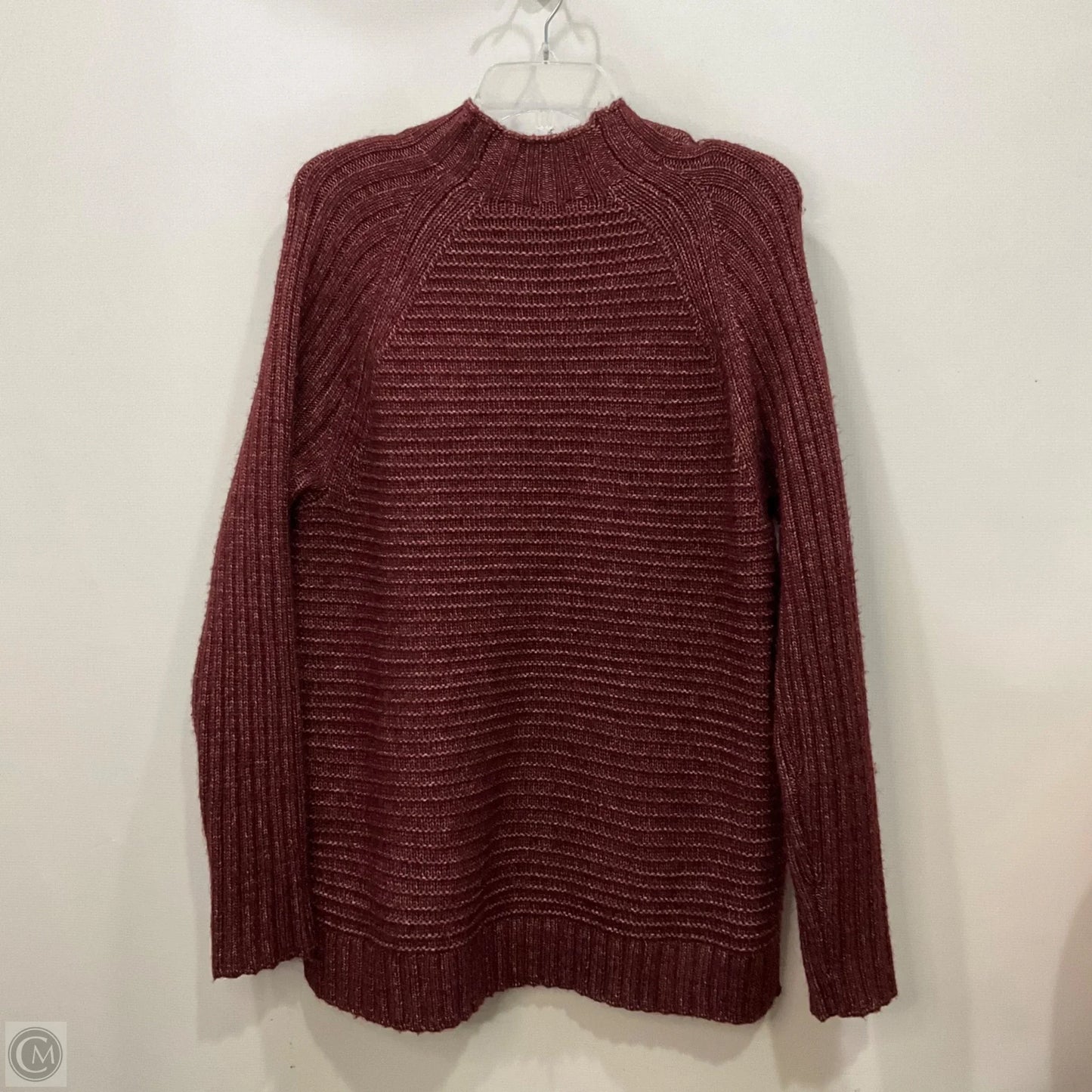 Sweater By Gap In Maroon, Size: Xxl