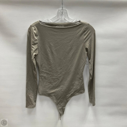 Bodysuit By Abercrombie And Fitch In Grey, Size: S