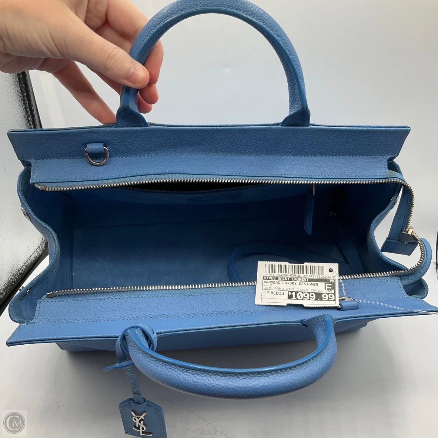Handbag Luxury Designer By Yves Saint Laurent, Size: Medium