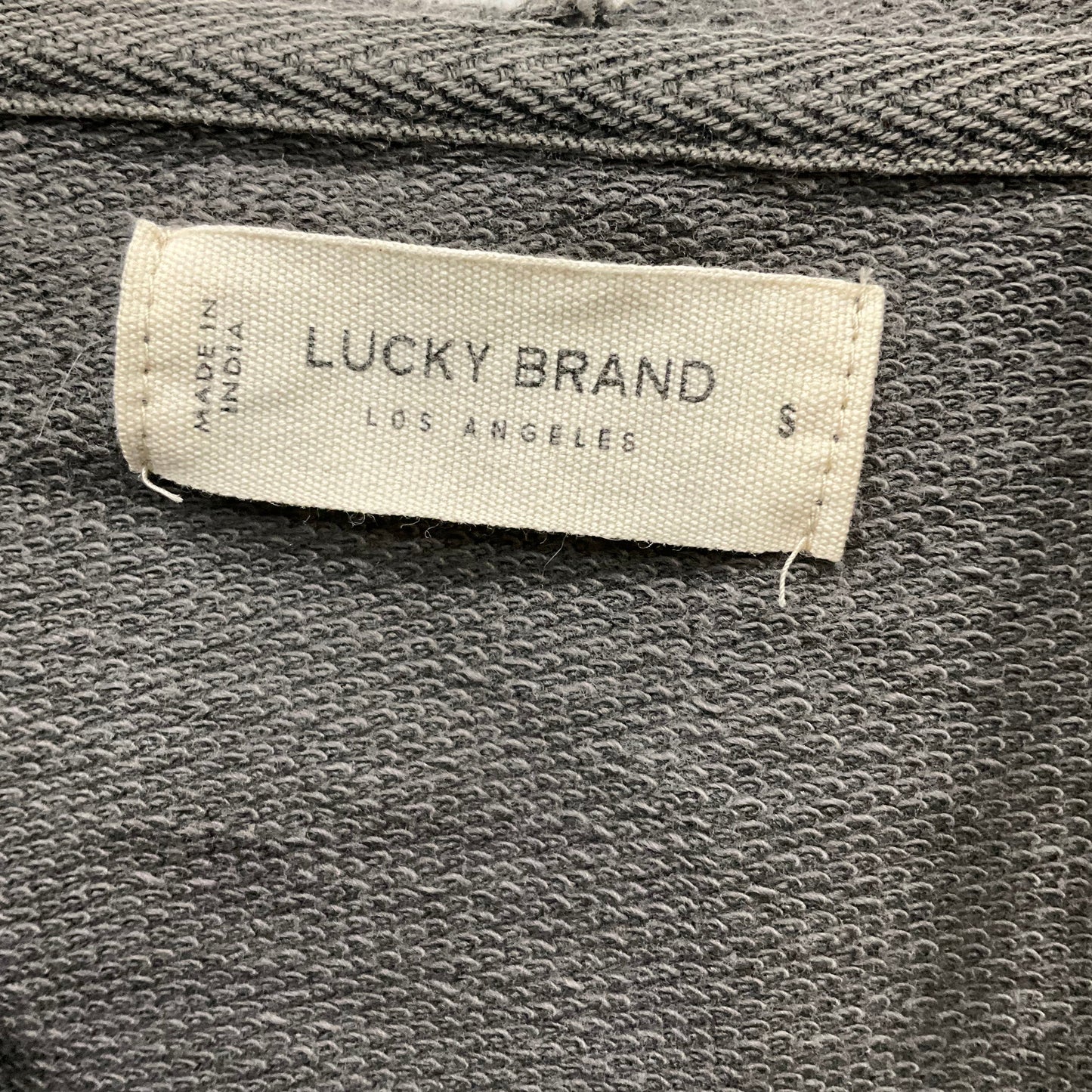 Jacket Other By Lucky Brand In Grey, Size: S