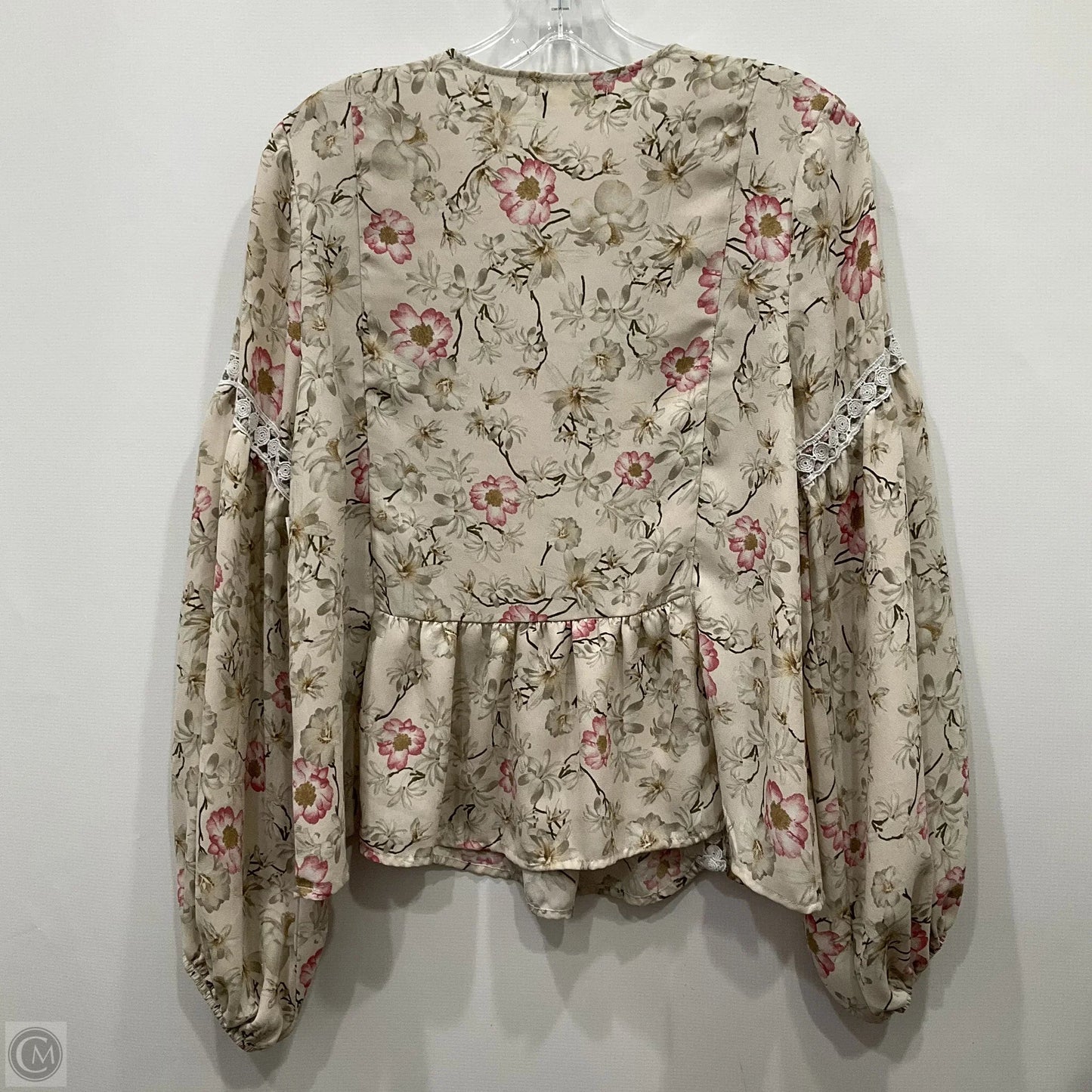 Top Long Sleeve By Altard State In Floral Print, Size: M