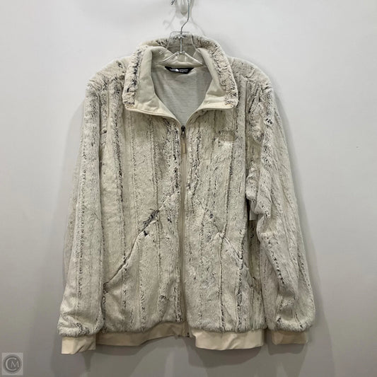 Jacket Faux Fur & Sherpa By North Face In Cream, Size: Xl