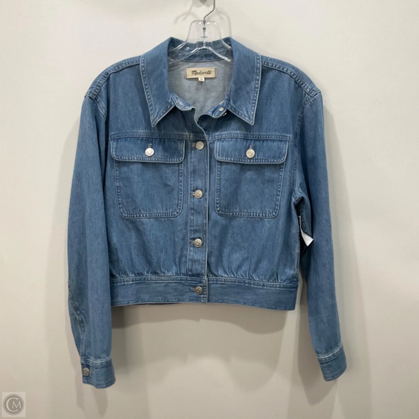 Jacket Denim By Madewell In Blue Denim, Size: Xs