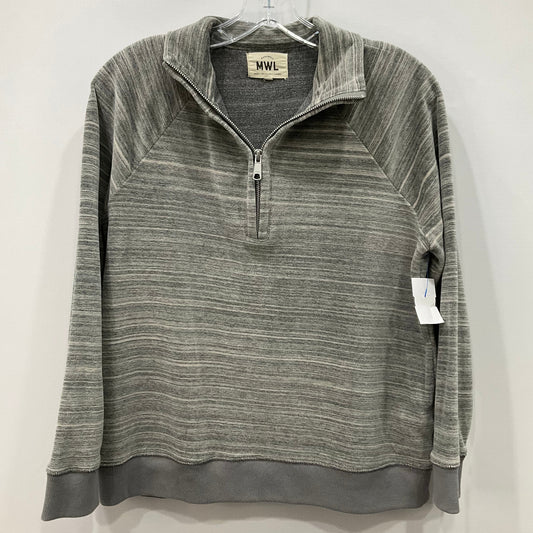 Top Long Sleeve By Madewell In Grey, Size: S