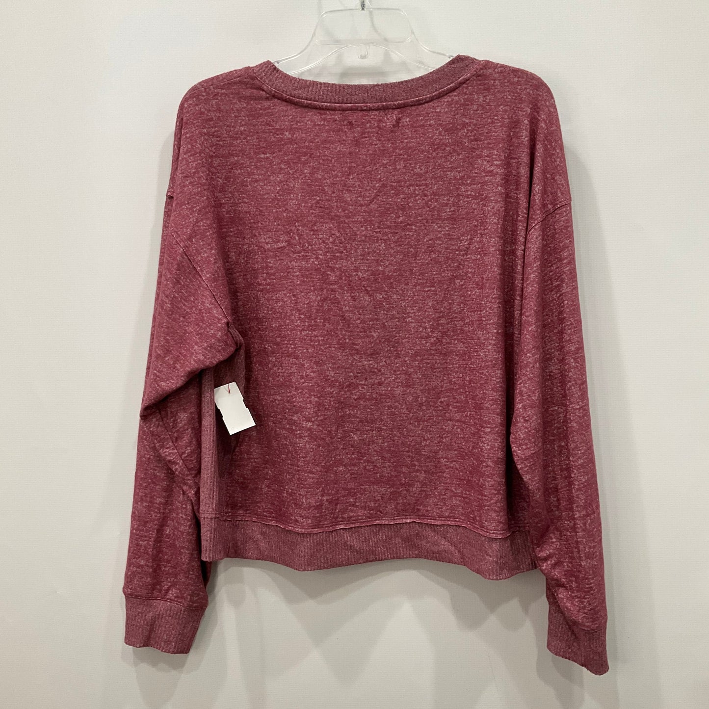 Top Long Sleeve By Lucky Brand In Red, Size: L