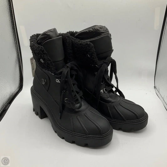 Boots Snow By Steve Madden In Black, Size: 9