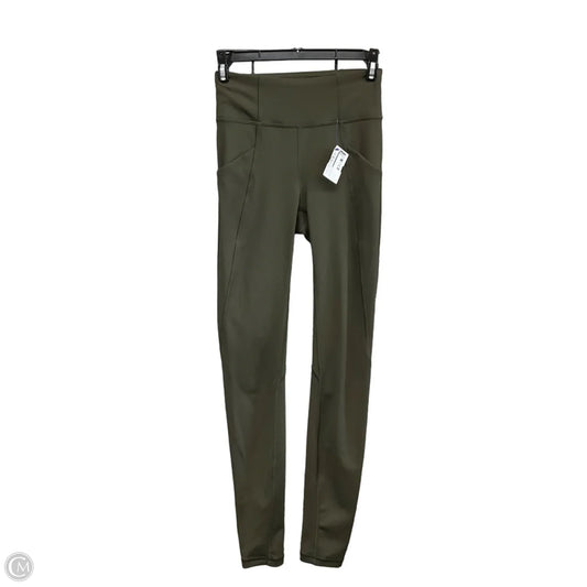 Athletic Leggings By Lululemon In Green, Size: 2