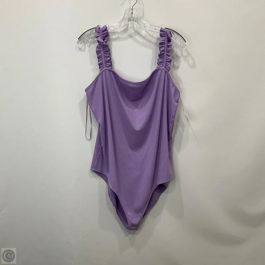 Bodysuit By Gilli In Purple, Size: 2x