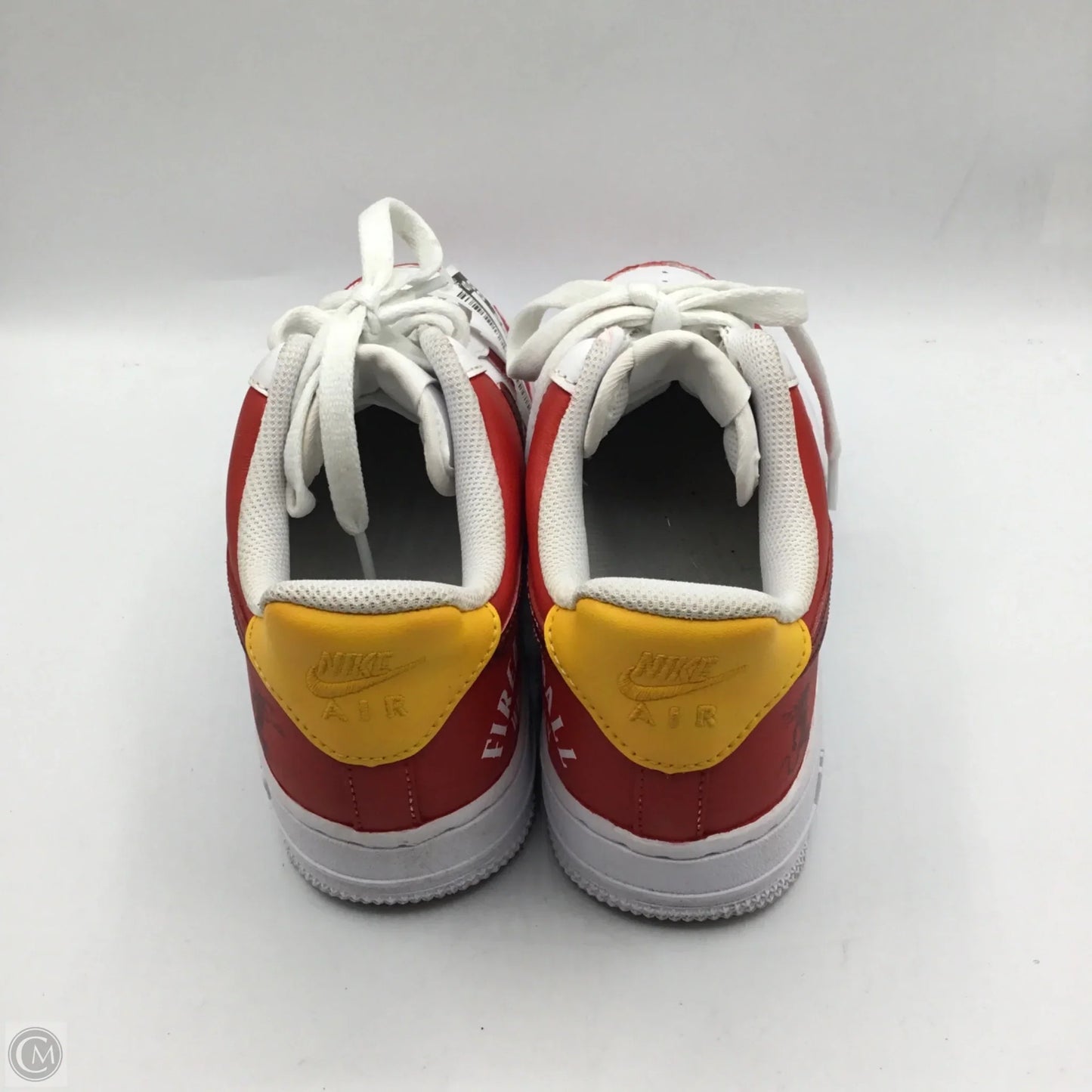 Shoes Sneakers By Nike In Red & White, Size: 7