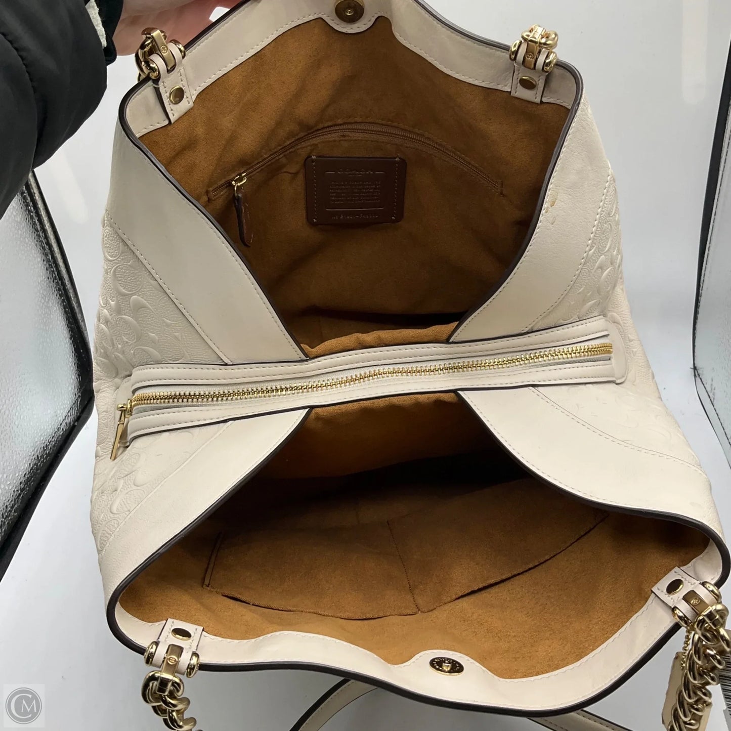 Handbag Designer By Coach, Size: Large