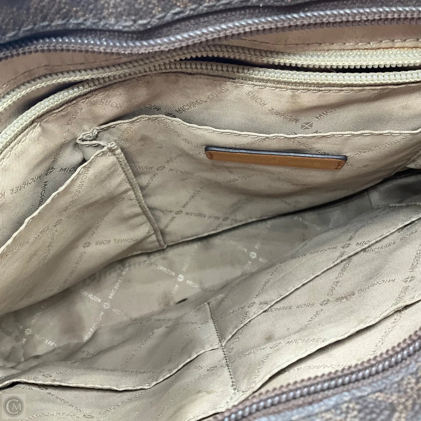 Crossbody Designer By Michael Kors, Size: Medium