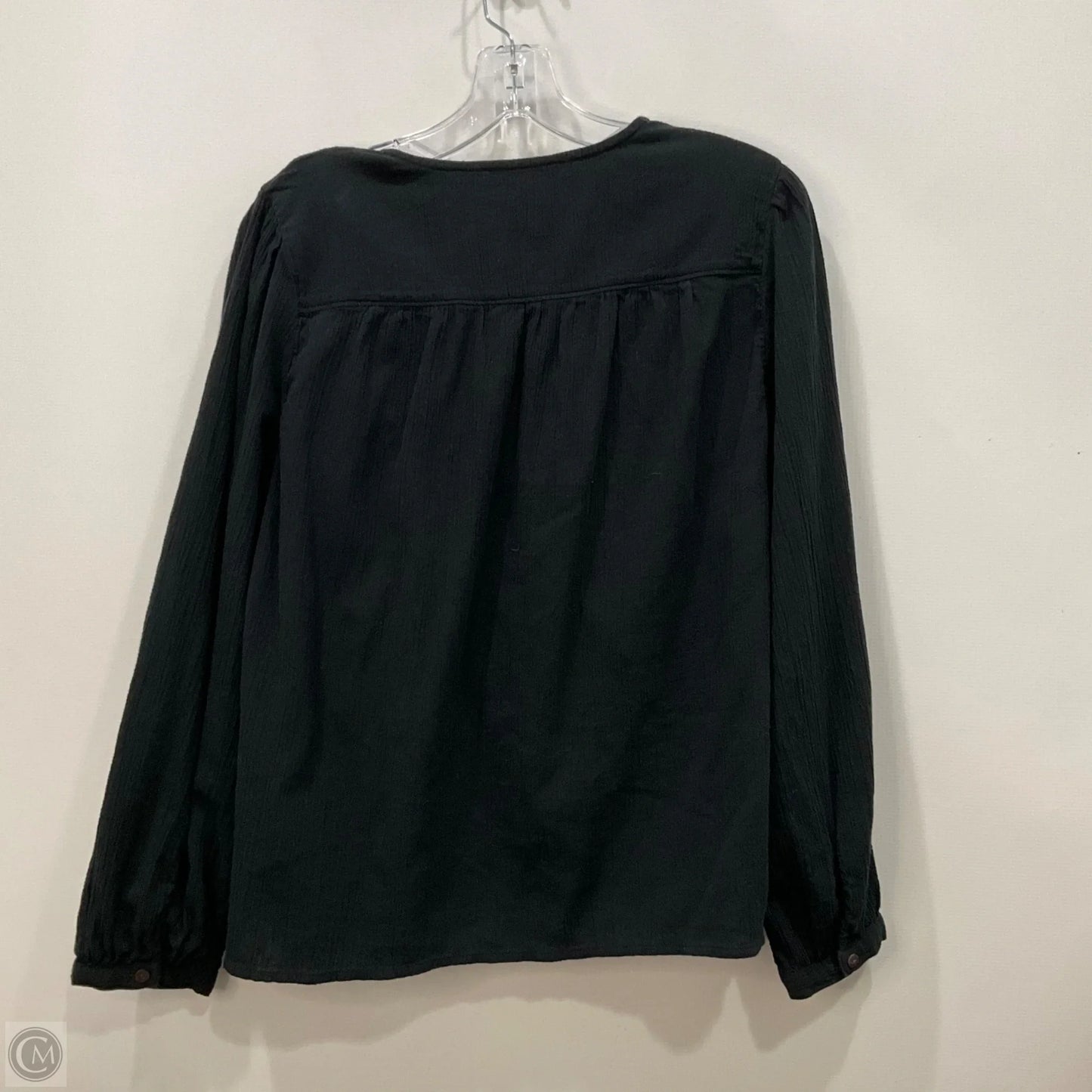 Top Short Sleeve By Madewell In Black, Size: L
