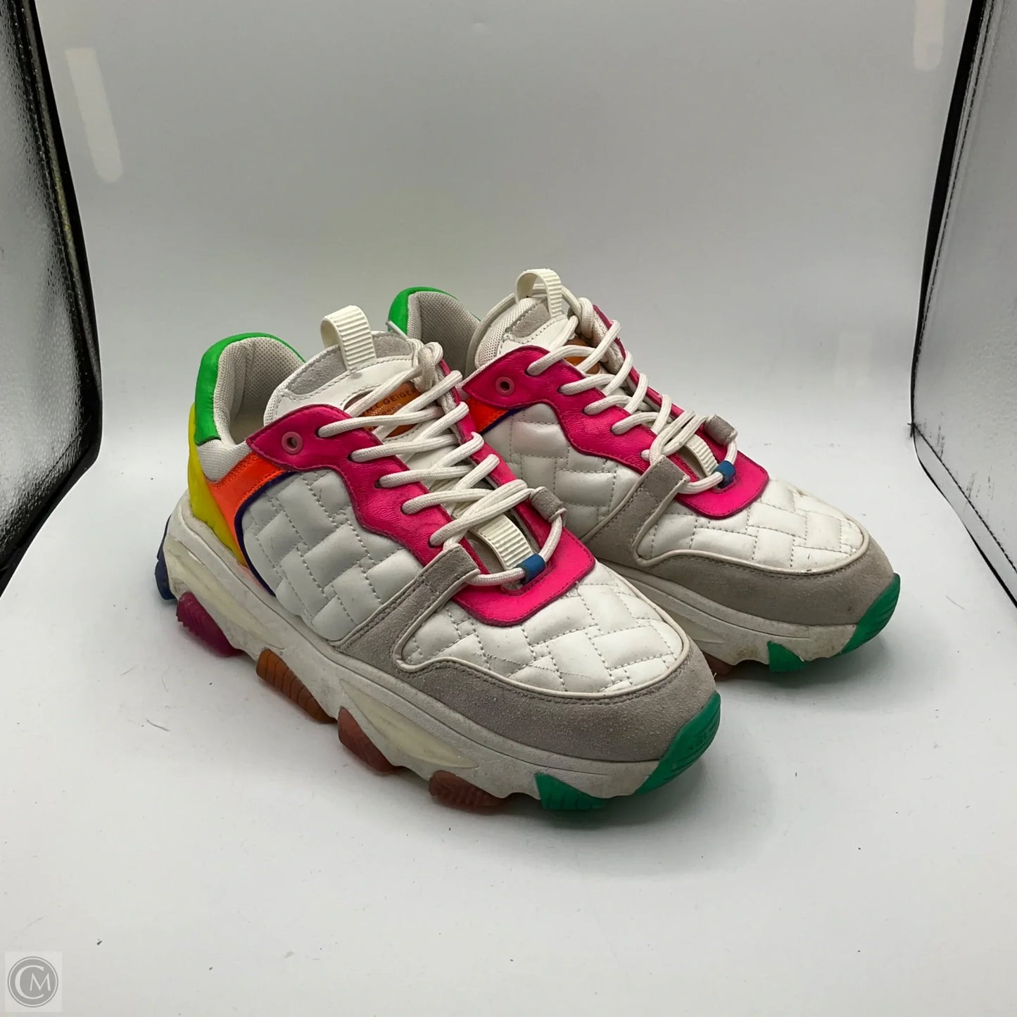 Shoes Designer By Kurt Geiger In White, Size: 9.5