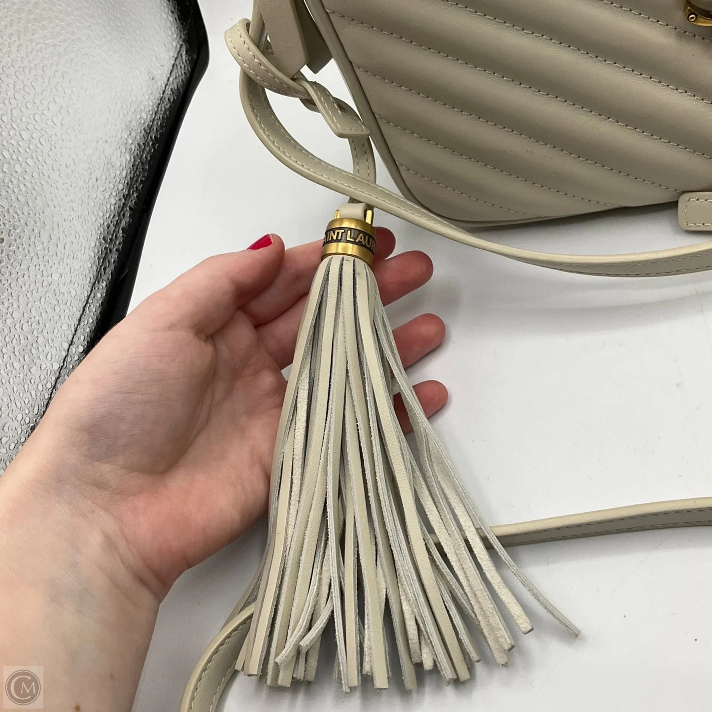 Crossbody Luxury Designer By Yves Saint Laurent, Size: Medium