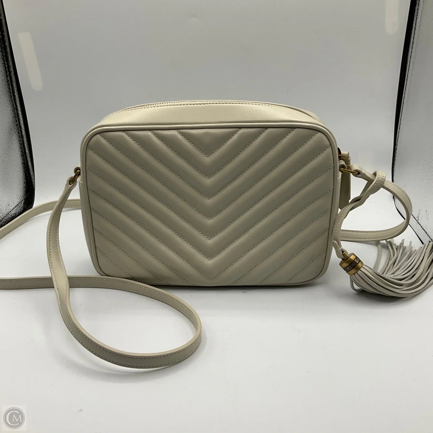 Crossbody Luxury Designer By Yves Saint Laurent, Size: Medium