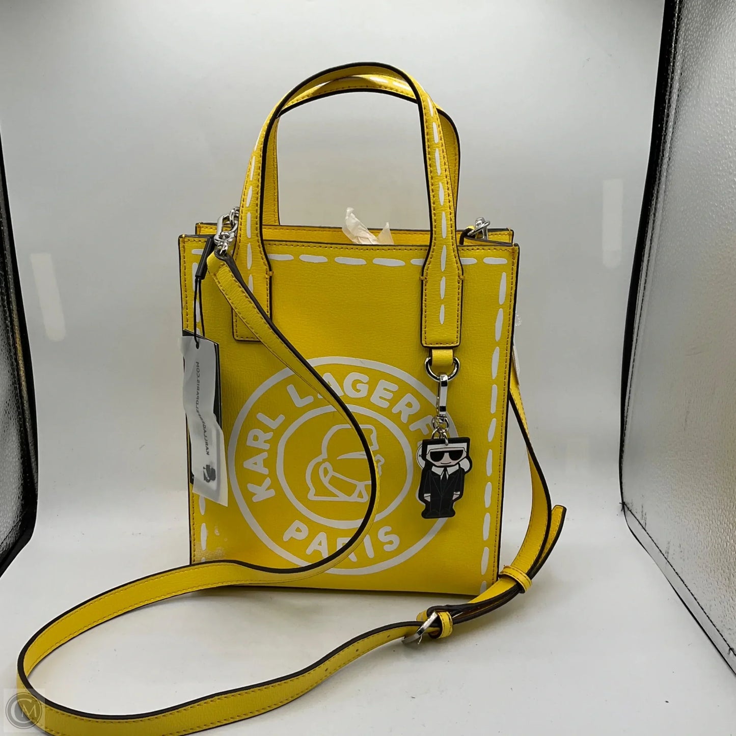 Handbag Designer By Karl Lagerfeld, Size: Medium