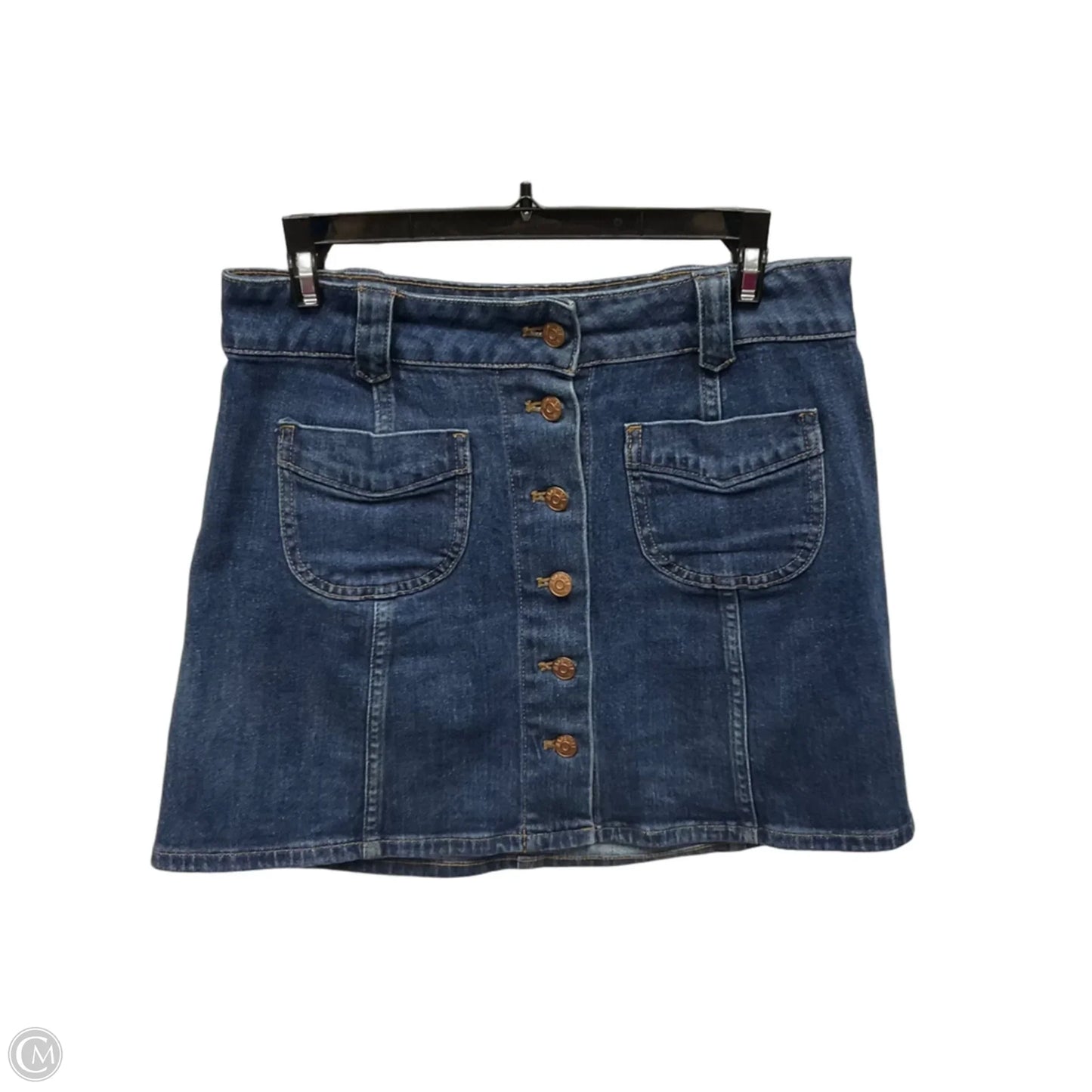 Skirt Mini & Short By Madewell In Blue, Size: 4