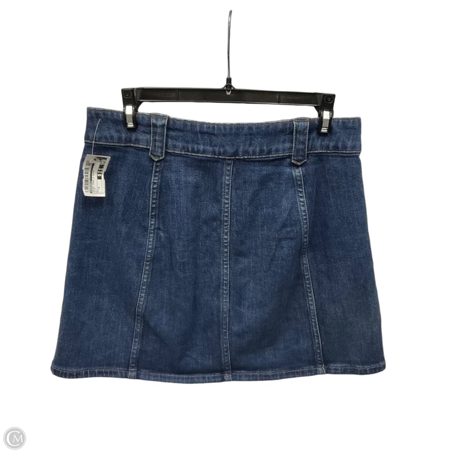 Skirt Mini & Short By Madewell In Blue, Size: 4