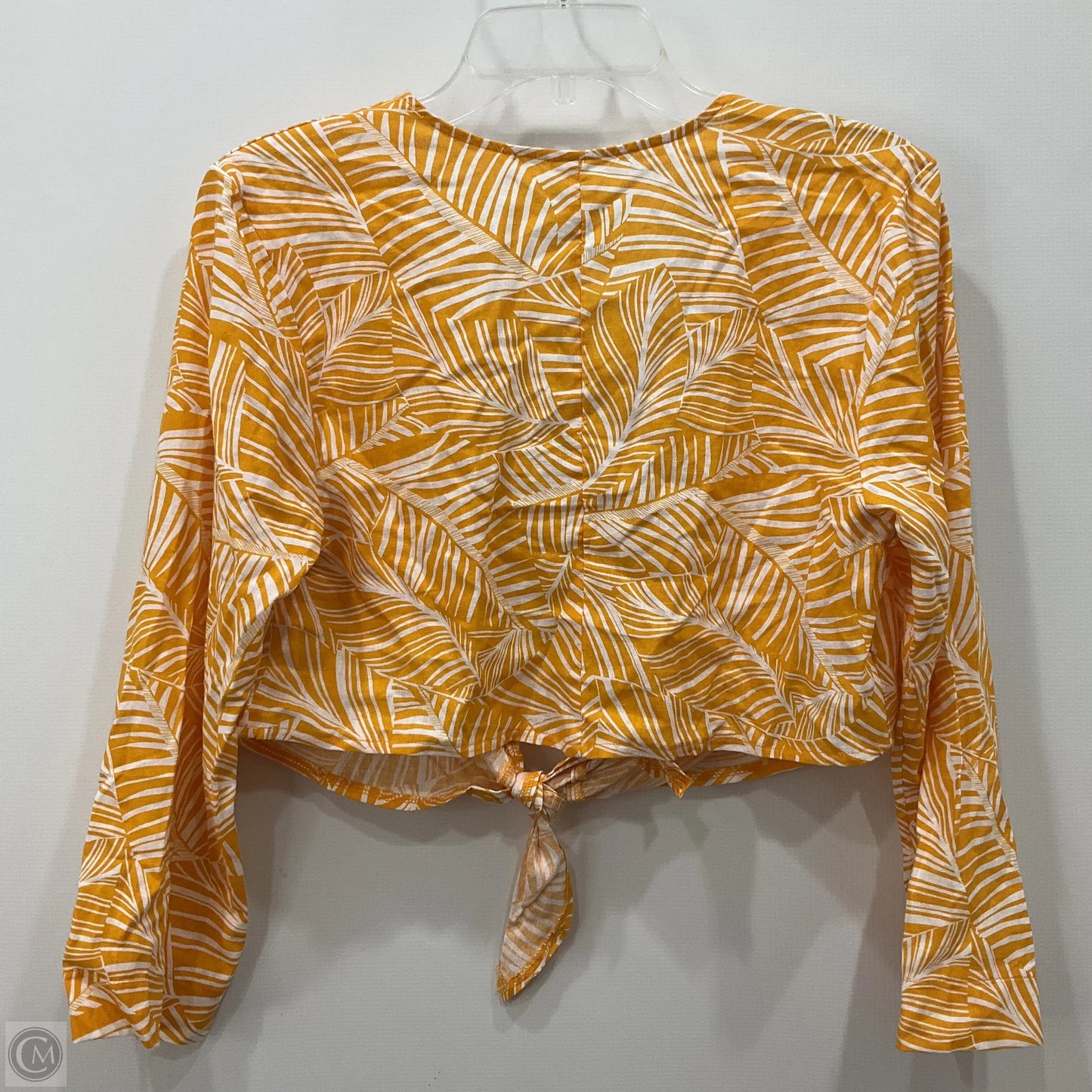Top 2pc Short Sleeve By Shade & Shore In Yellow, Size: S