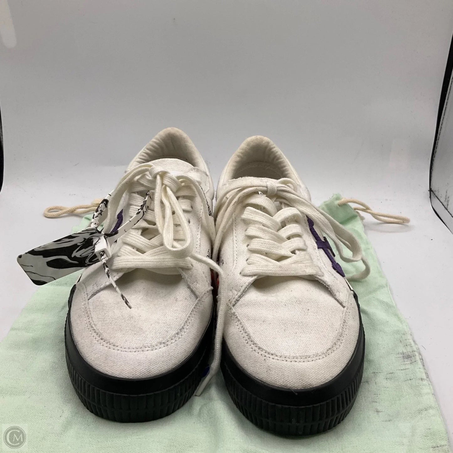 Shoes Luxury Designer By Off-white In White, Size: 9