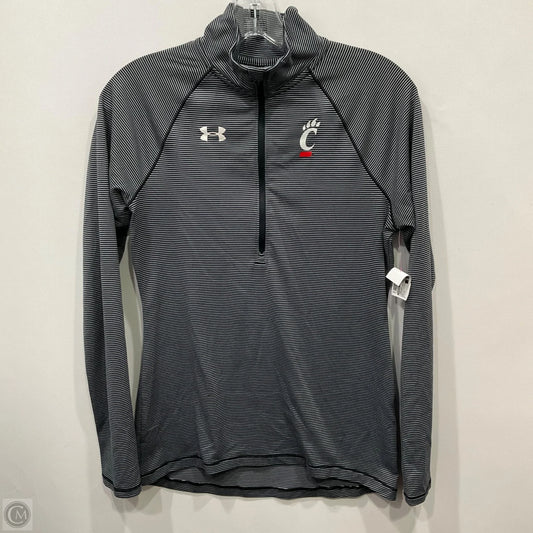 Top Long Sleeve By Under Armour In Striped Pattern, Size: S