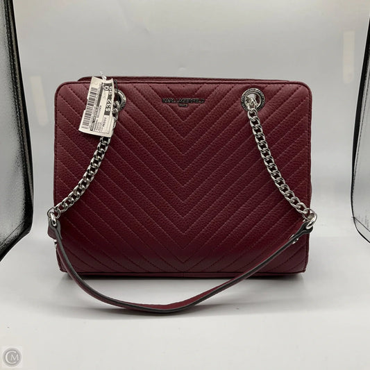 Handbag Designer By Karl Lagerfeld, Size: Medium