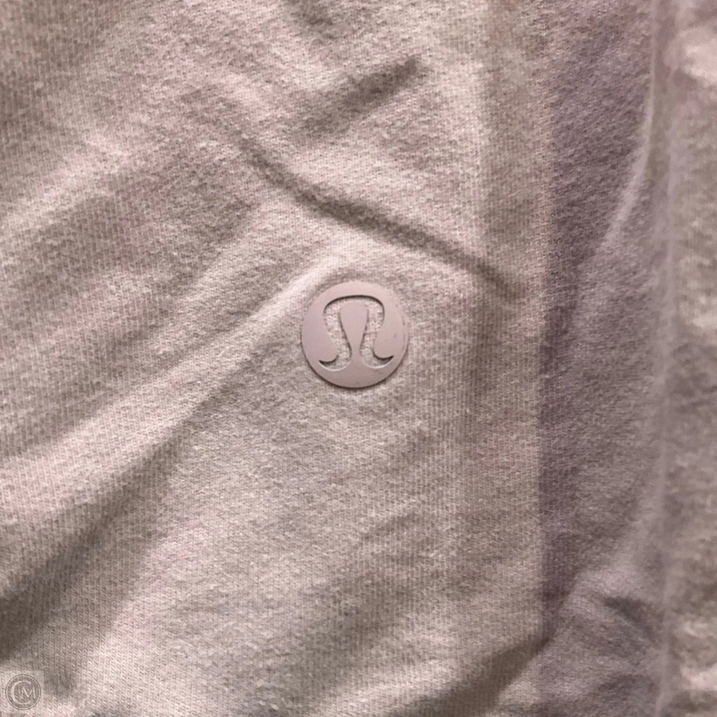 Athletic Top Long Sleeve Collar By Lululemon In Pink, Size: 6