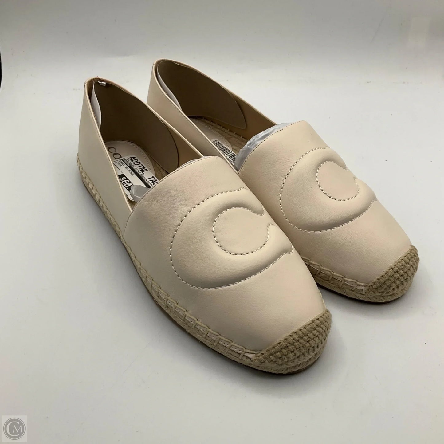 Shoes Designer By Coach In Cream, Size: 9