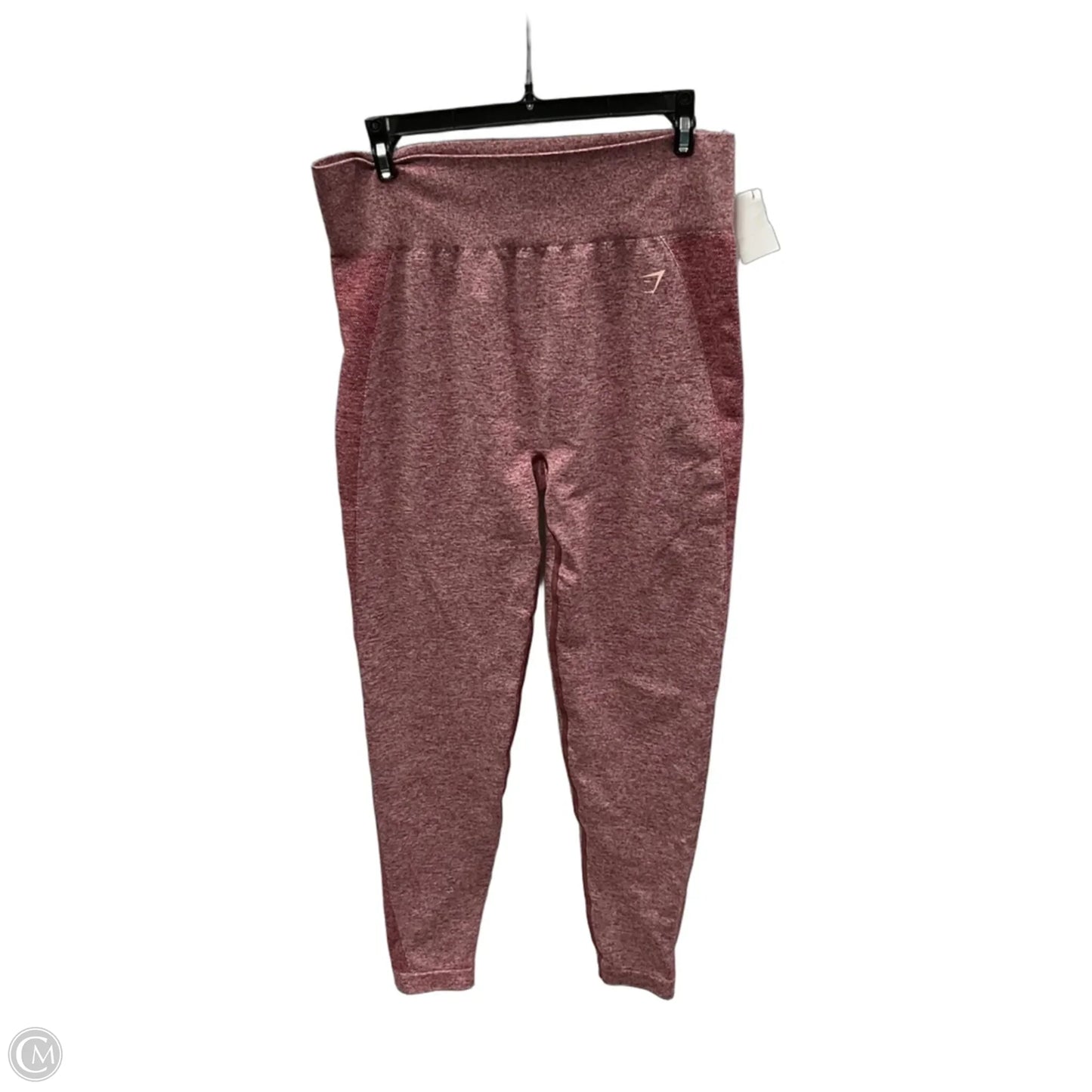 Athletic Leggings By Gym Shark In Red, Size: Xxl