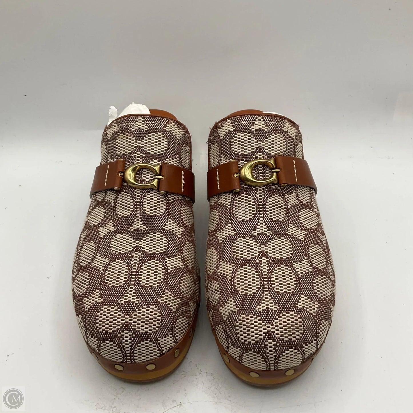 Sandals Designer By Coach In Brown, Size: 8