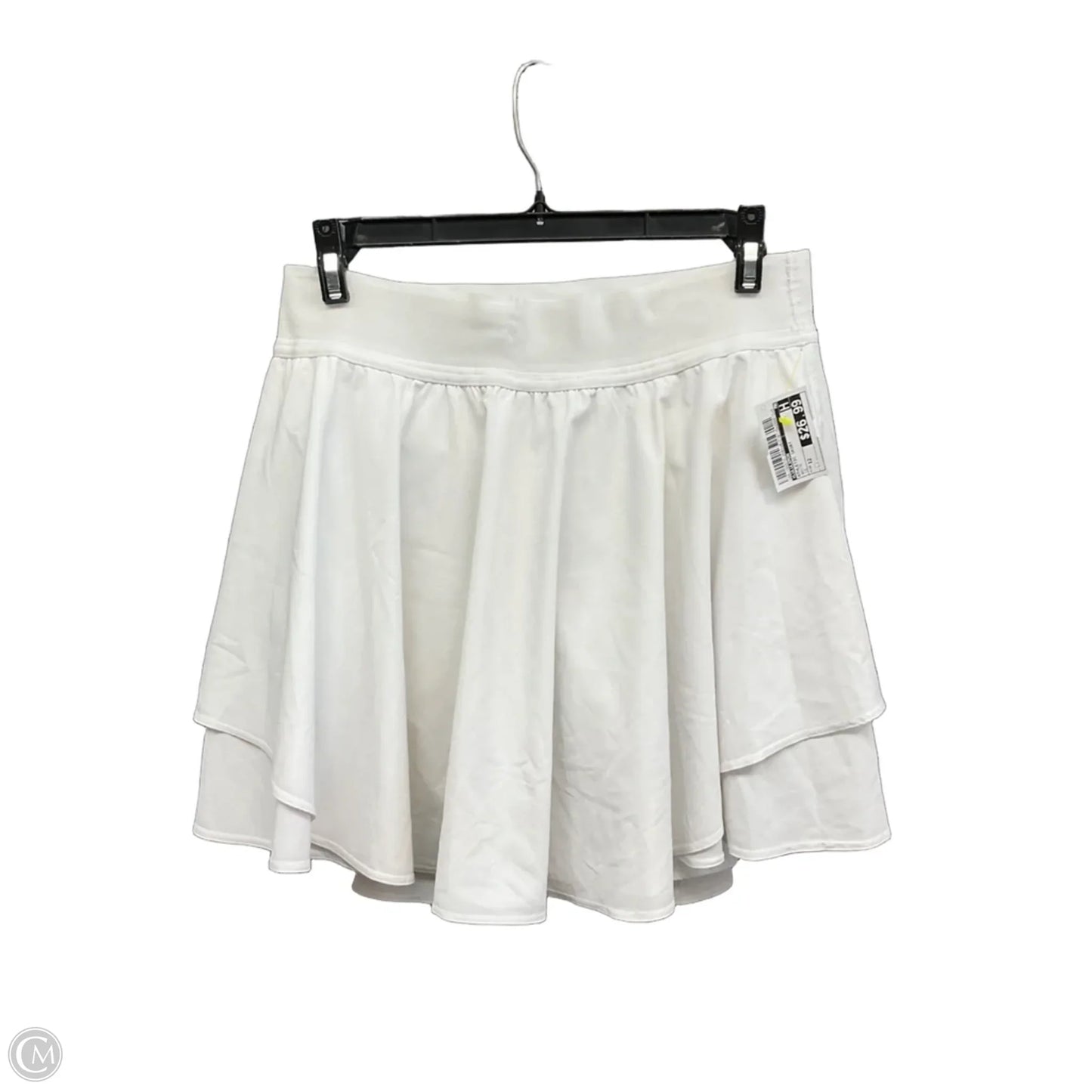 Athletic Skort By Lululemon In White, Size: 12