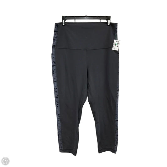 Athletic Leggings By Lululemon In Black, Size: 14