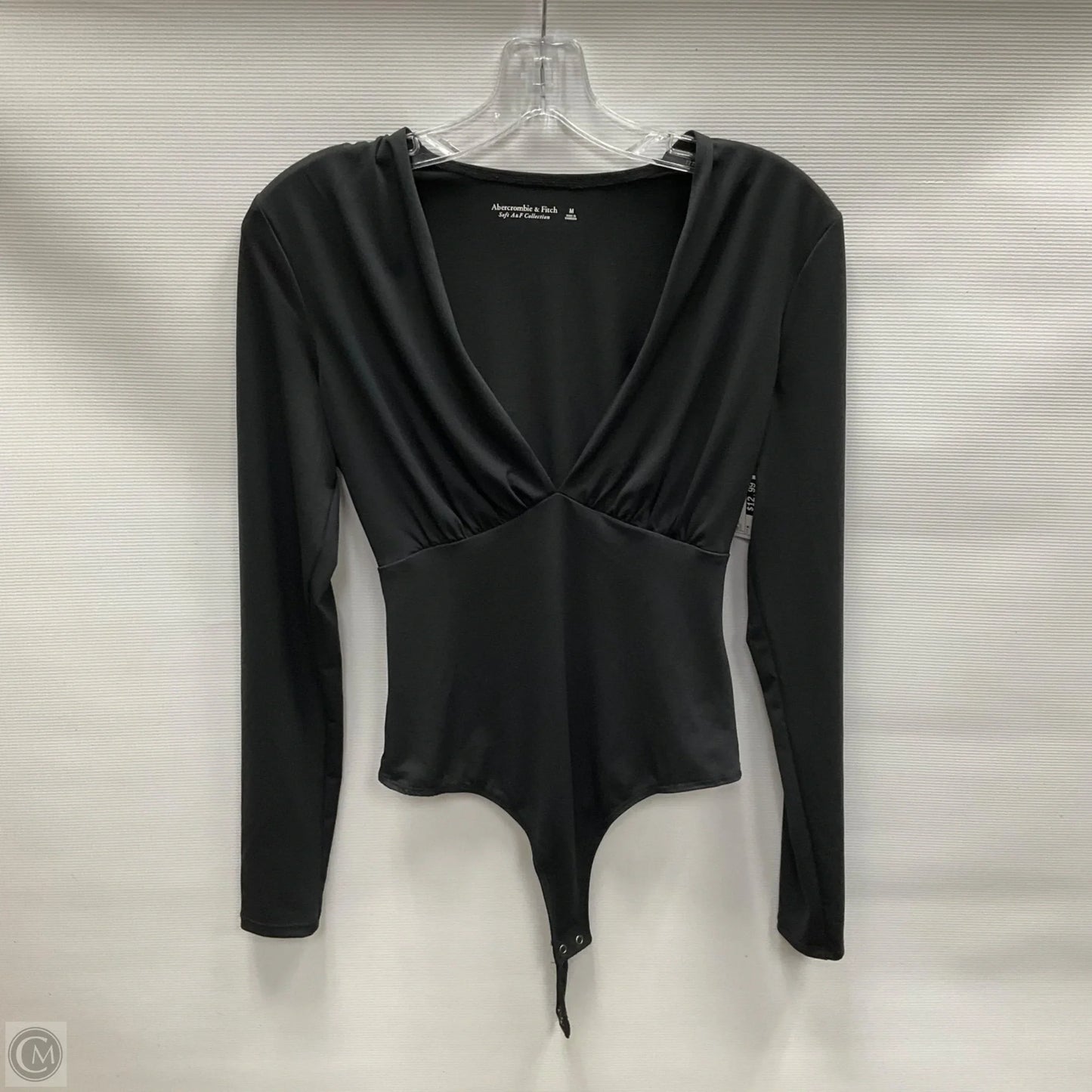 Top Long Sleeve By Abercrombie And Fitch In Black, Size: M