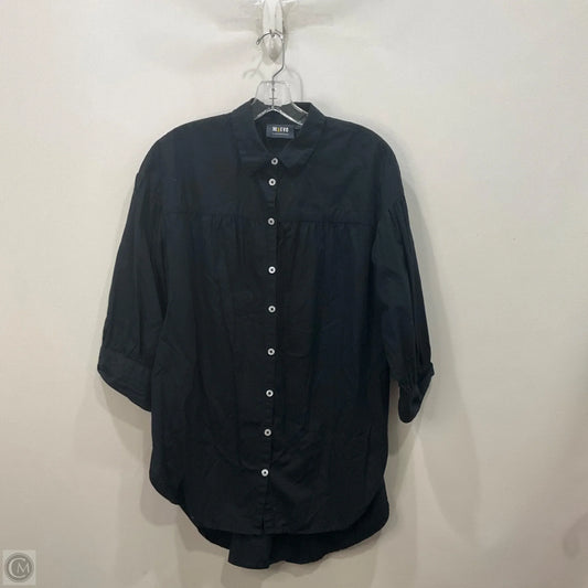 Top Long Sleeve By Maeve In Black, Size: M