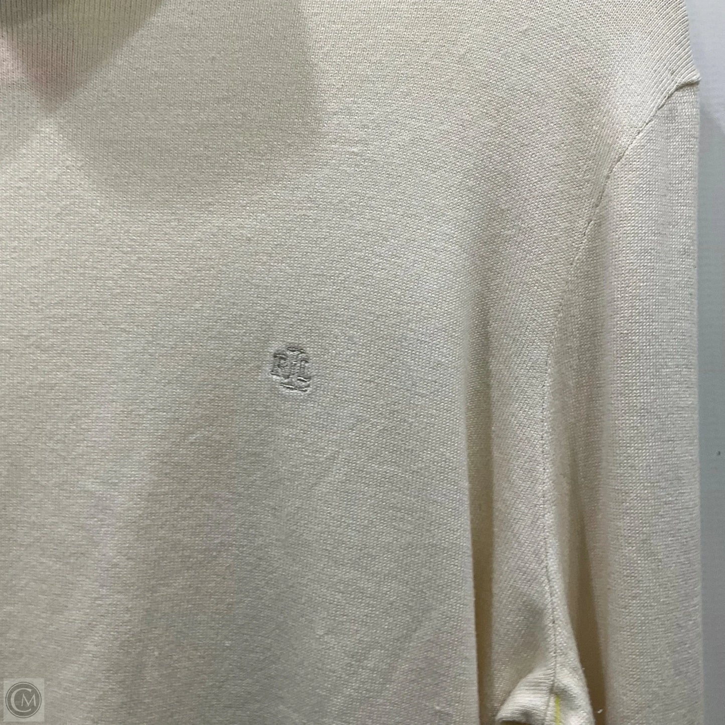 Sweater By Ralph Lauren In Cream, Size: M