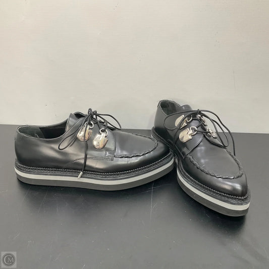 Shoes Luxury Designer By Alexander Mcqueen In Black, Size: 8.5