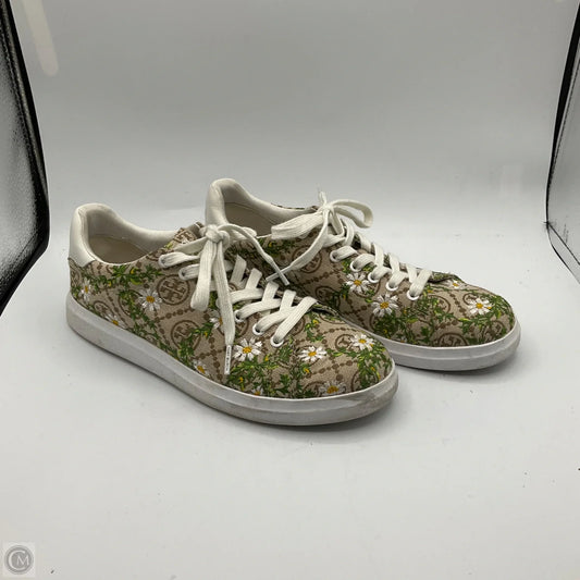 Shoes Designer By Tory Burch In Floral Print, Size: 8
