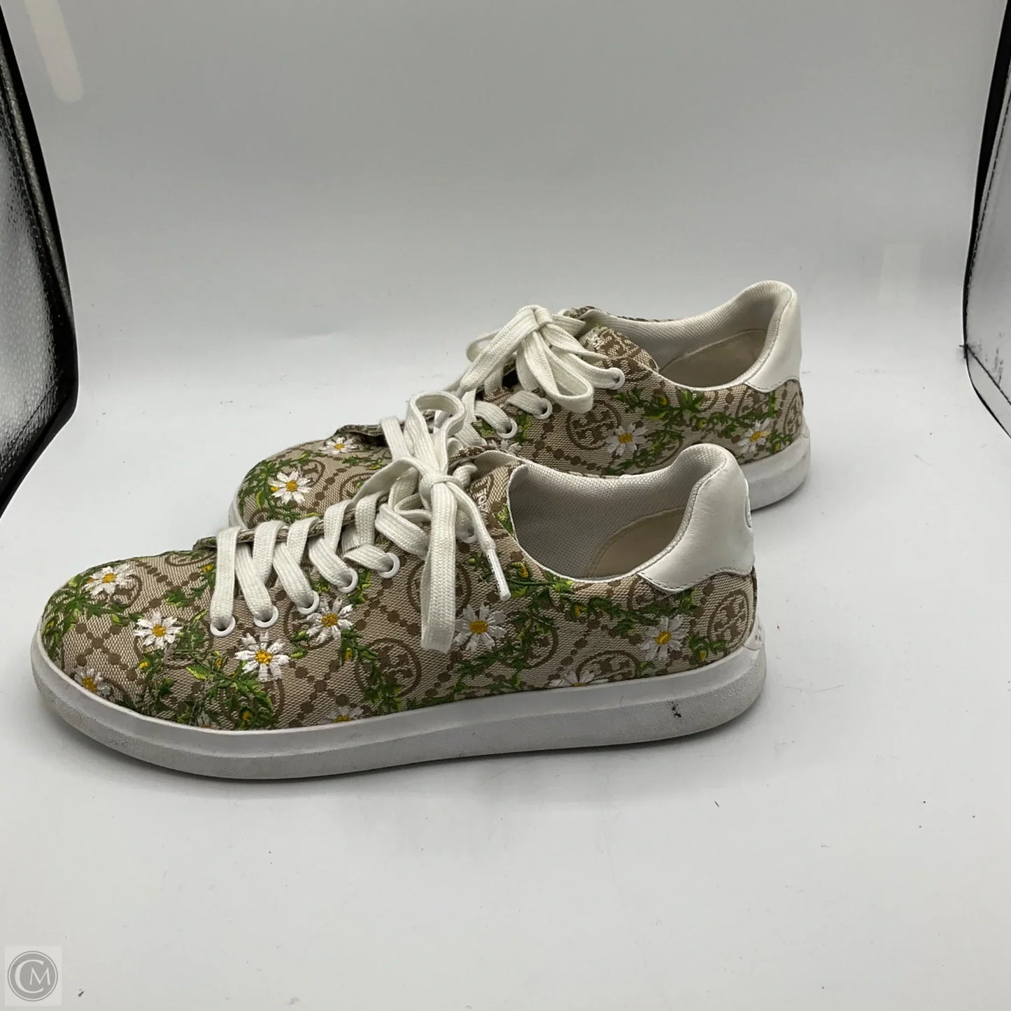 Shoes Designer By Tory Burch In Floral Print, Size: 8