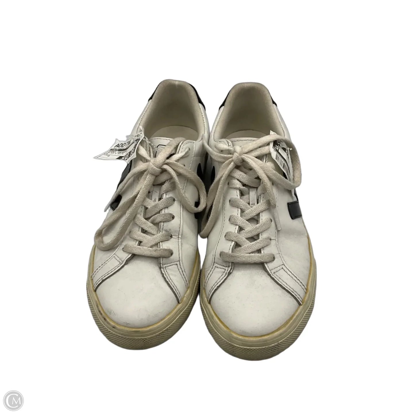 Shoes Sneakers By Veja In Black & White, Size: 8