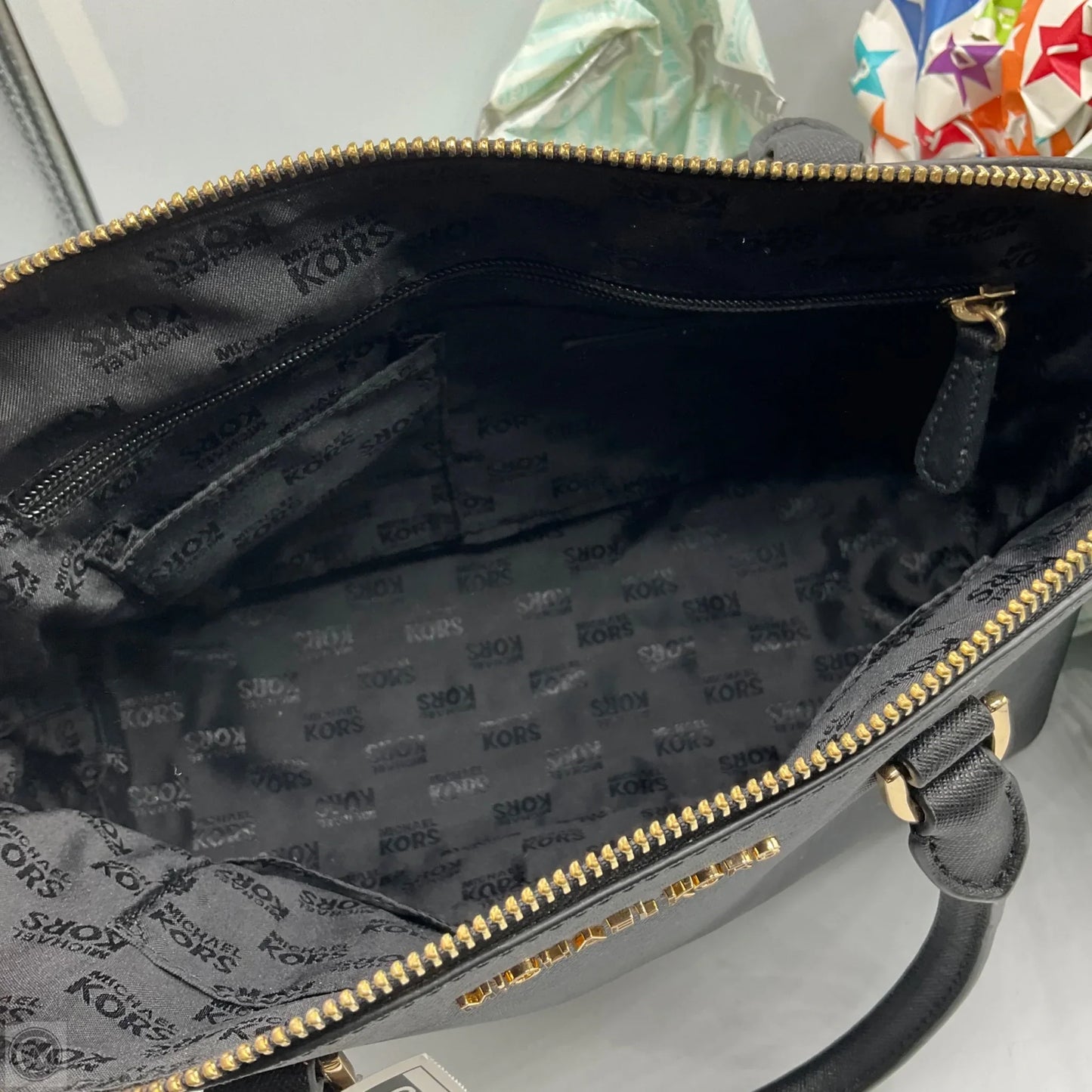 Handbag Designer By Michael Kors, Size: Large