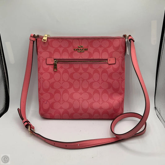 Crossbody Designer By Coach, Size: Medium