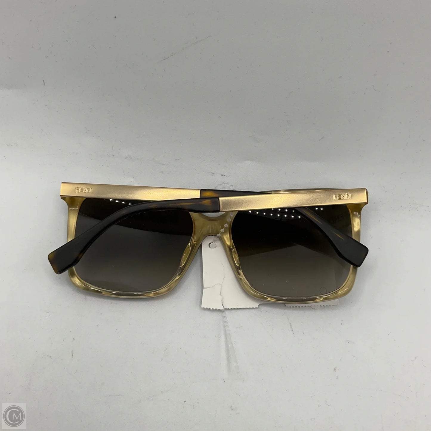 Sunglasses Luxury Designer By Fendi, Size: Medium