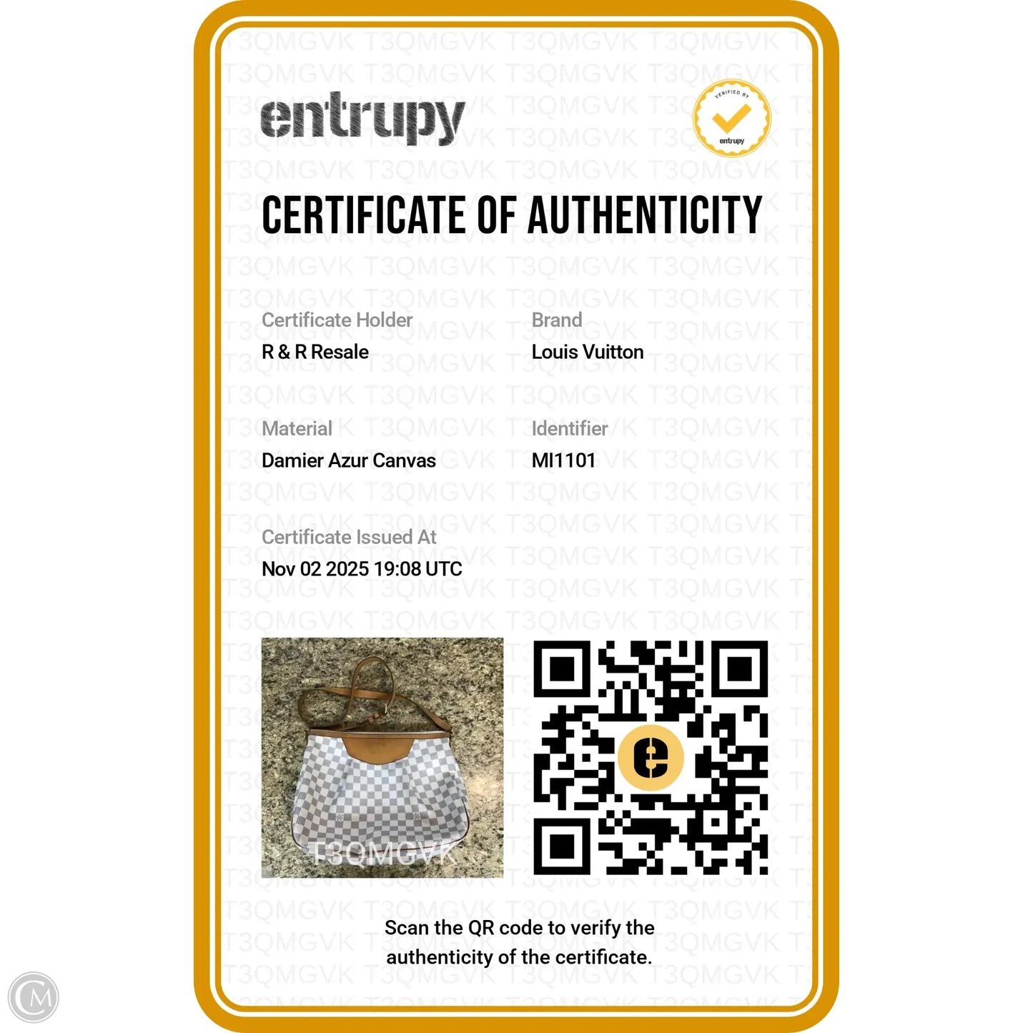 Crossbody Luxury Designer By Louis Vuitton, Size: Large