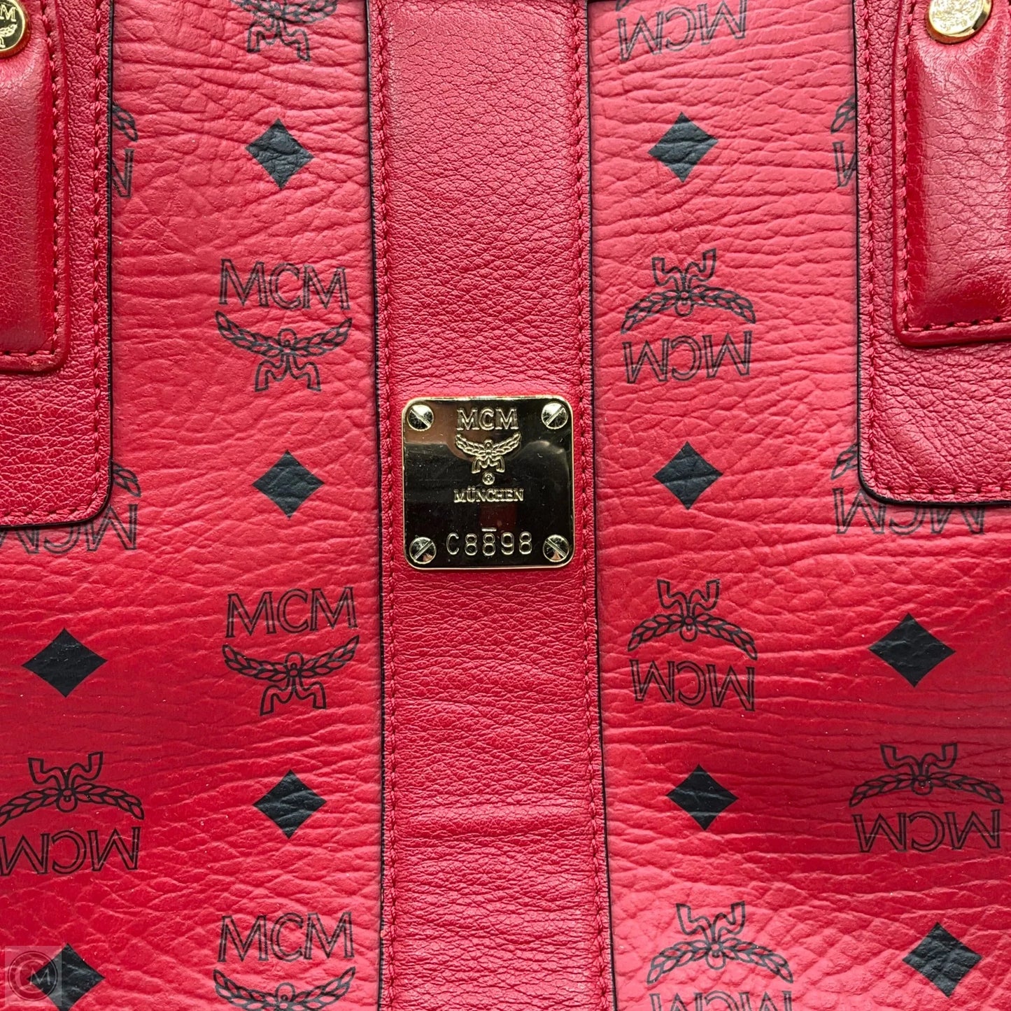 Handbag Luxury Designer By Mcm, Size: Large